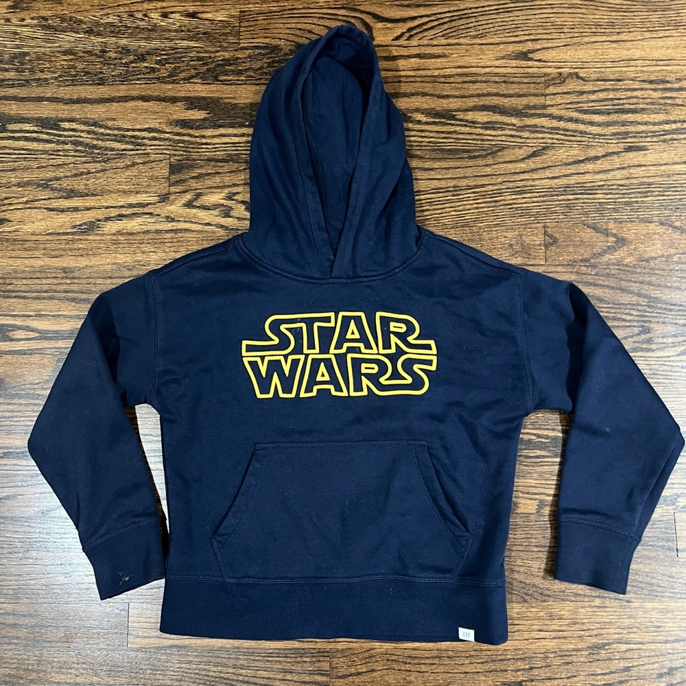 Star Wars Gap navy sweatshirt size kids M medium